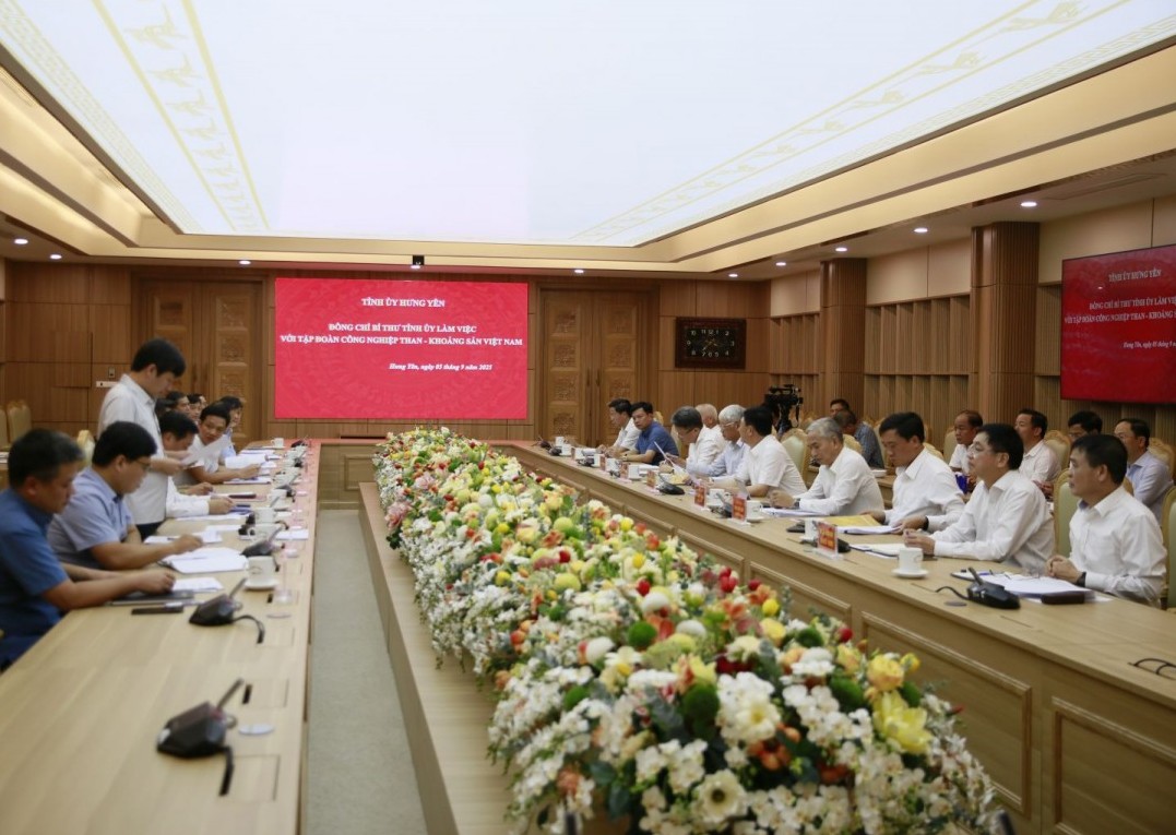 Tình hình sản xuất, kinh doanh và đầu tư của TKV tại tỉnh Hưng Yên
