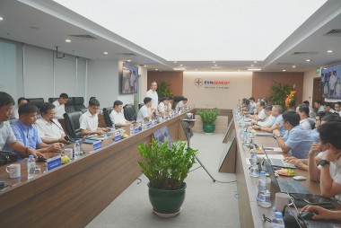 GENCO1 và NSMO trao đổi phương thức vận hành các nhà máy điện các tháng cuối năm