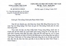 Kiến nghị thúc đẩy hoàn thiện các yếu tố quan trọng đối với phát triển điện hạt nhân ở Việt Nam