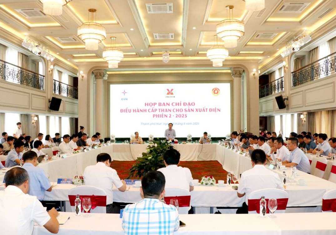 Ban Chỉ đạo điều hành cung cấp than cho sản xuất điện họp phiên 2 (năm 2025)