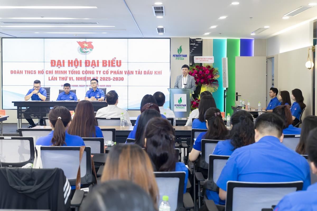Đại hội đại biểu Đoàn Thanh niên PVTrans lần thứ VI (nhiệm kỳ 2025-2030)