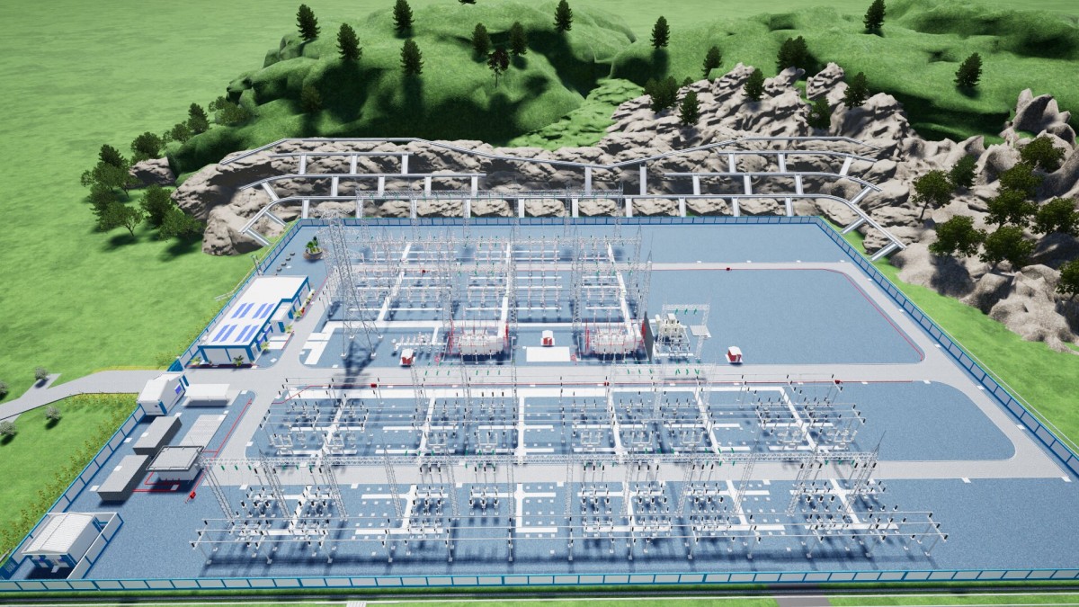Hoàn thành thiết kế bản vẽ thi công (có ứng dụng BIM) Trạm biến áp 220kV Phú Quốc