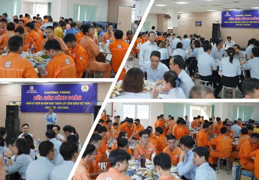 EVNGENCO3 và những ‘Bữa cơm Công đoàn’ kết nối người lao động