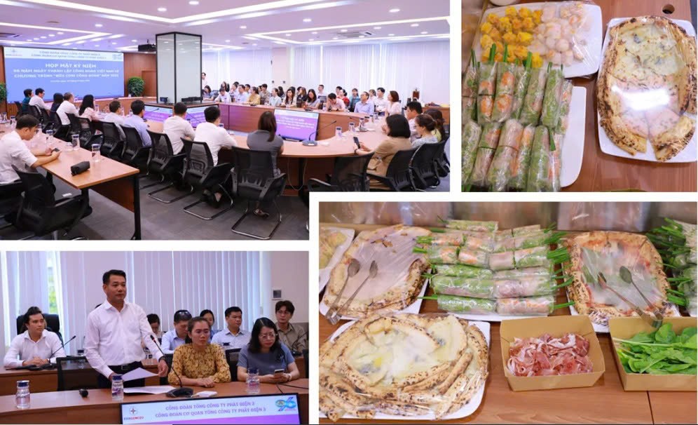 EVNGENCO3 và những ‘Bữa cơm Công đoàn’ kết nối người lao động