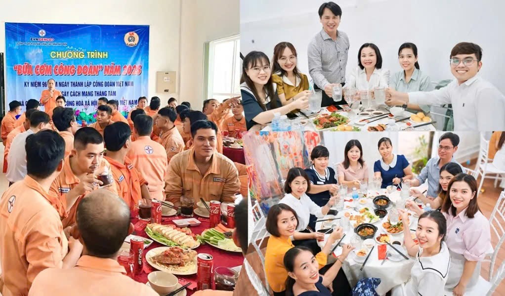 EVNGENCO3 và những ‘Bữa cơm Công đoàn’ kết nối người lao động