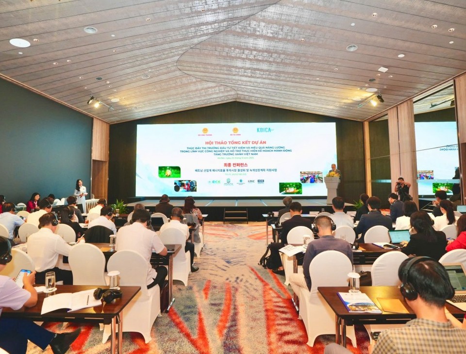 Tổng kết dự án đầu tư tiết kiệm năng lượng trong công nghiệp do Hàn Quốc tài trợ