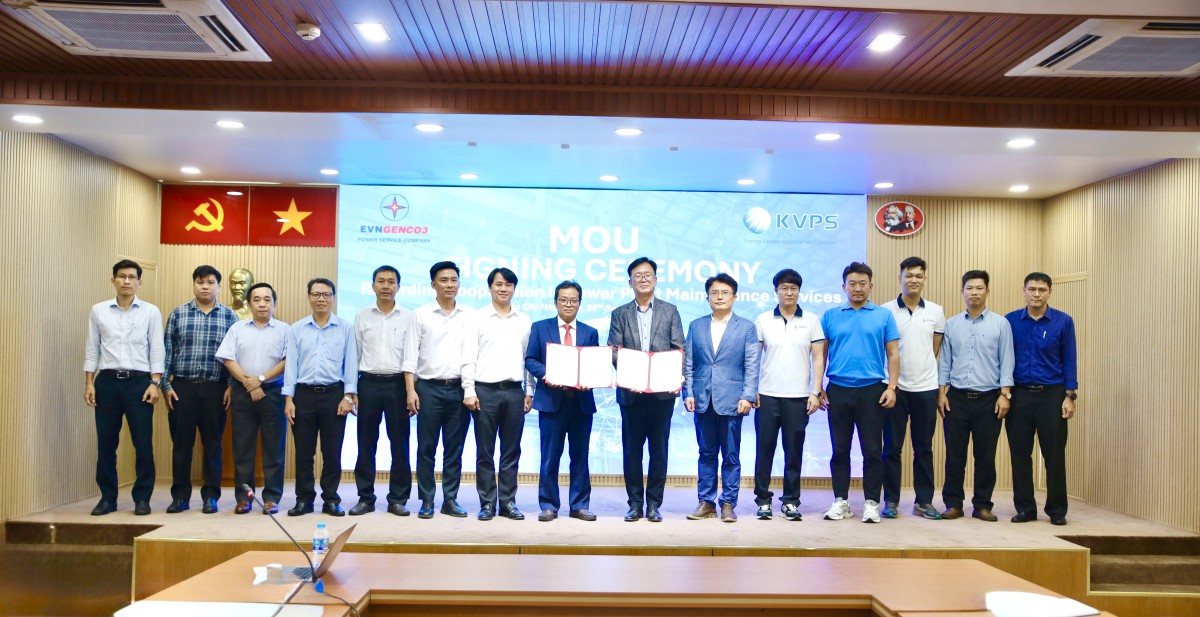 EPS VÀ KVPS hợp tác bảo dưỡng, sửa chữa các nhà máy điện