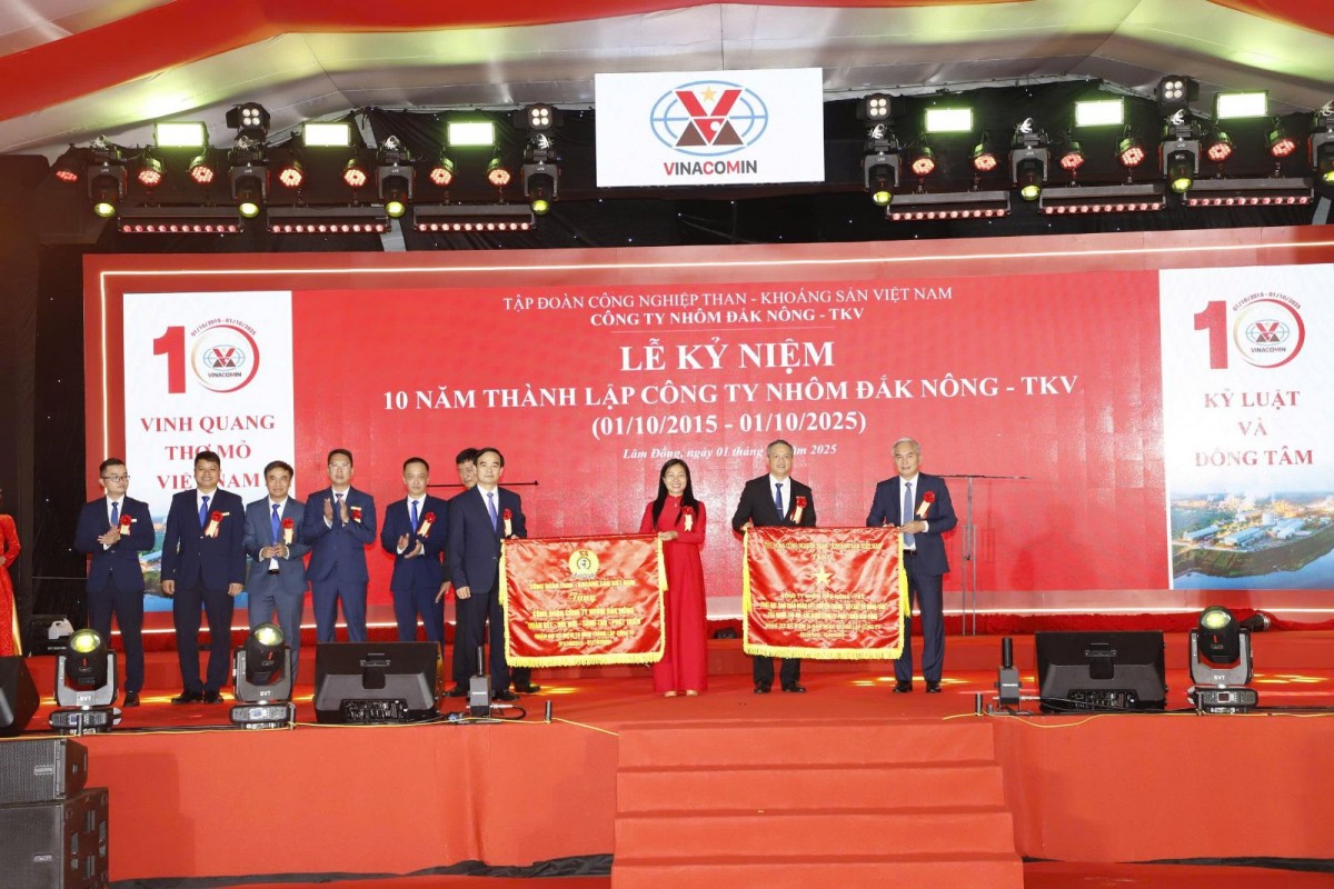 Công ty Nhôm Đắk Nông - TKV: 10 năm xây dựng và phát triển