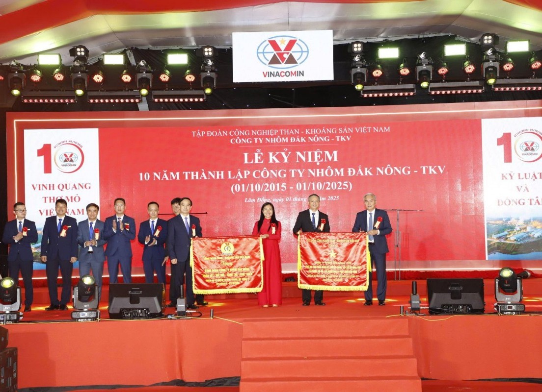 Công ty Nhôm Đắk Nông - TKV: 10 năm xây dựng và phát triển