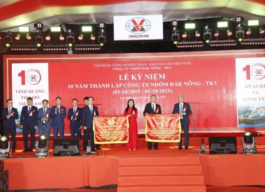 Công ty Nhôm Đắk Nông - TKV: 10 năm xây dựng và phát triển
