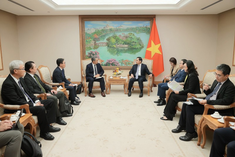 Phó Thủ tướng Bùi Thanh Sơn tiếp Tổng Giám đốc khối điện và hạ tầng toàn cầu Tập đoàn Marubeni