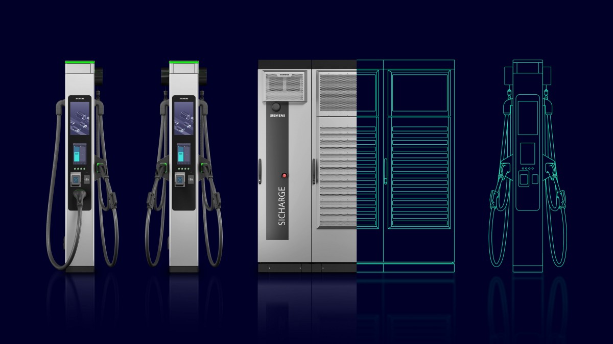 SICHARGE FLEX - Hệ thống sạc xe điện thế hệ mới của Siemens