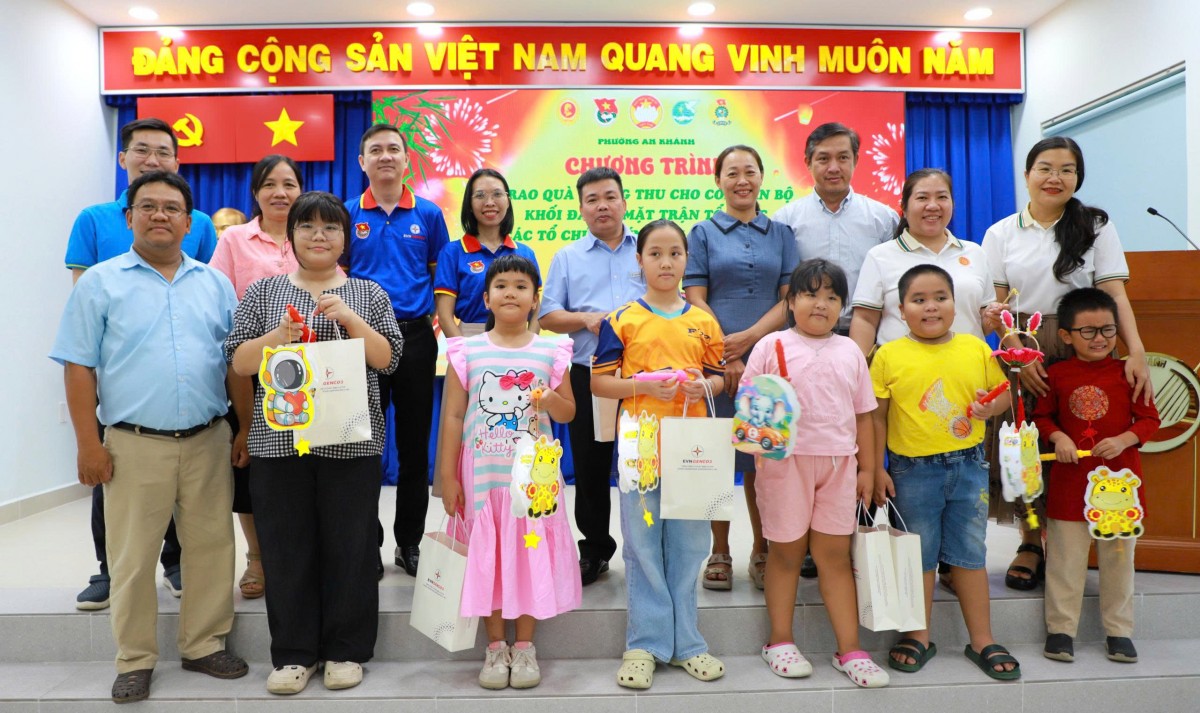 EVNGENCO3 mang Tết Trung thu đến với thiếu nhi có hoàn cảnh khó khăn