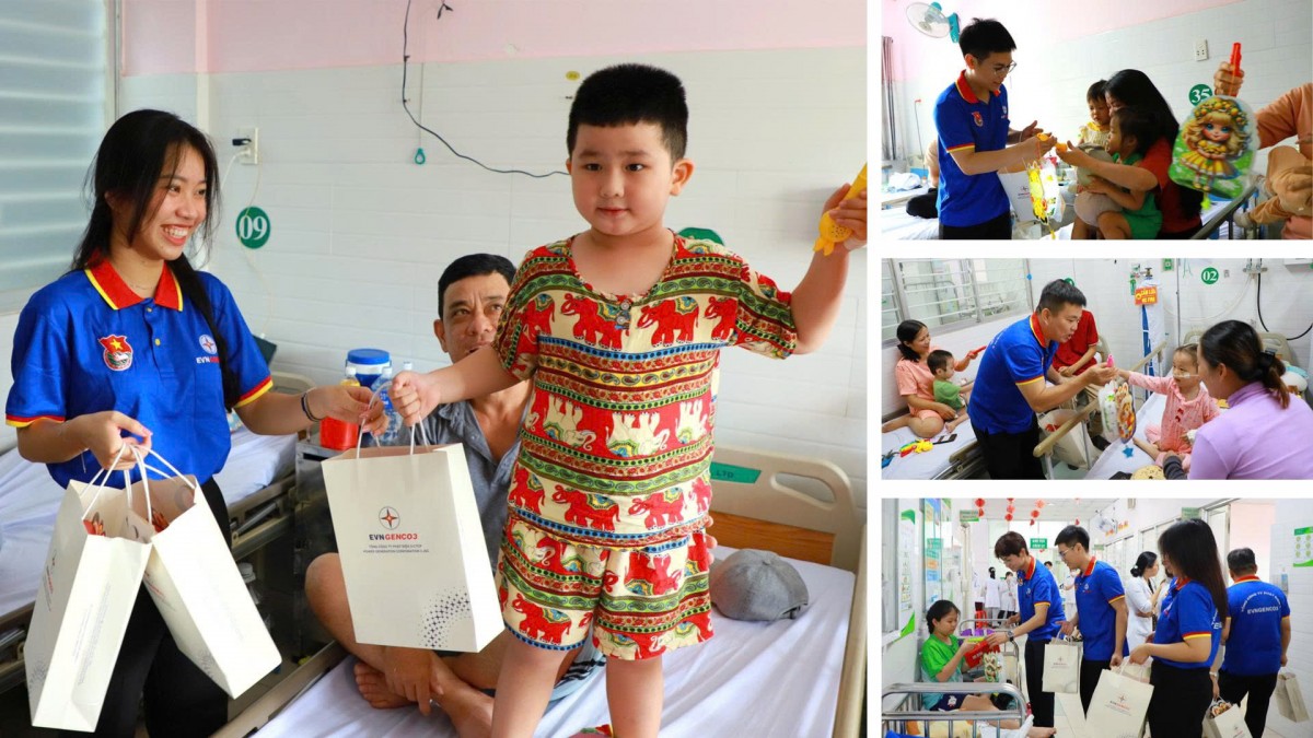 EVNGENCO3 mang Tết Trung thu đến với thiếu nhi có hoàn cảnh khó khăn