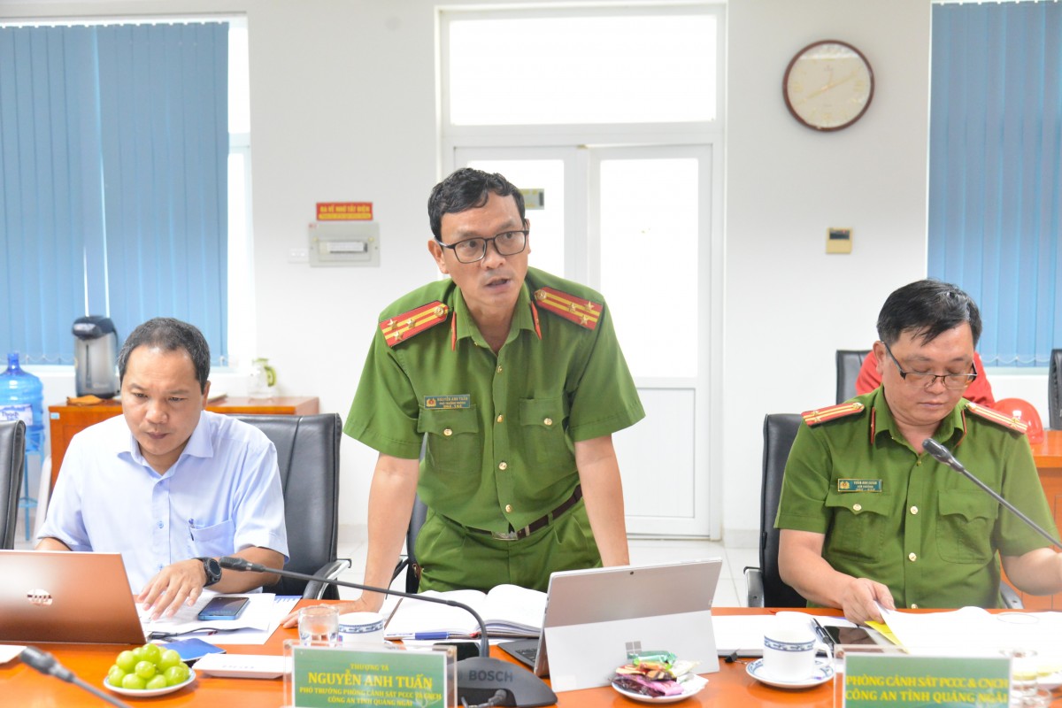 Chủ động phòng cháy chữa cháy, đảm bảo an toàn tuyệt đối cho Nhà máy Lọc dầu Dung Quất