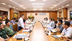 EVNNPT làm việc với tỉnh Phú Thọ về các dự án truyền tải nhập khẩu điện từ Lào về Việt Nam