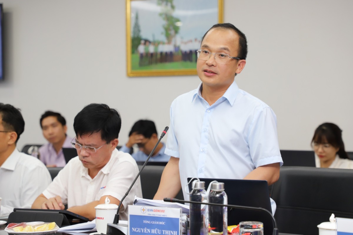 EVN làm việc với EVNGENCO2 về kế hoạch năm 2025 và giai đoạn 2026-2030