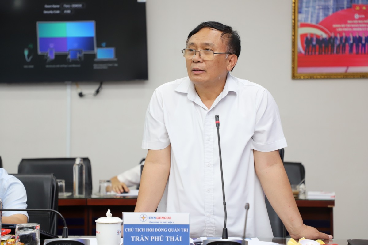 EVN làm việc với EVNGENCO2 về kế hoạch năm 2025 và giai đoạn 2026-2030