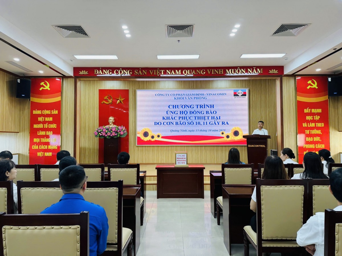 Quacontrol chung tay ủng hộ đồng bào và người lao động bị ảnh hưởng bởi bão lụt