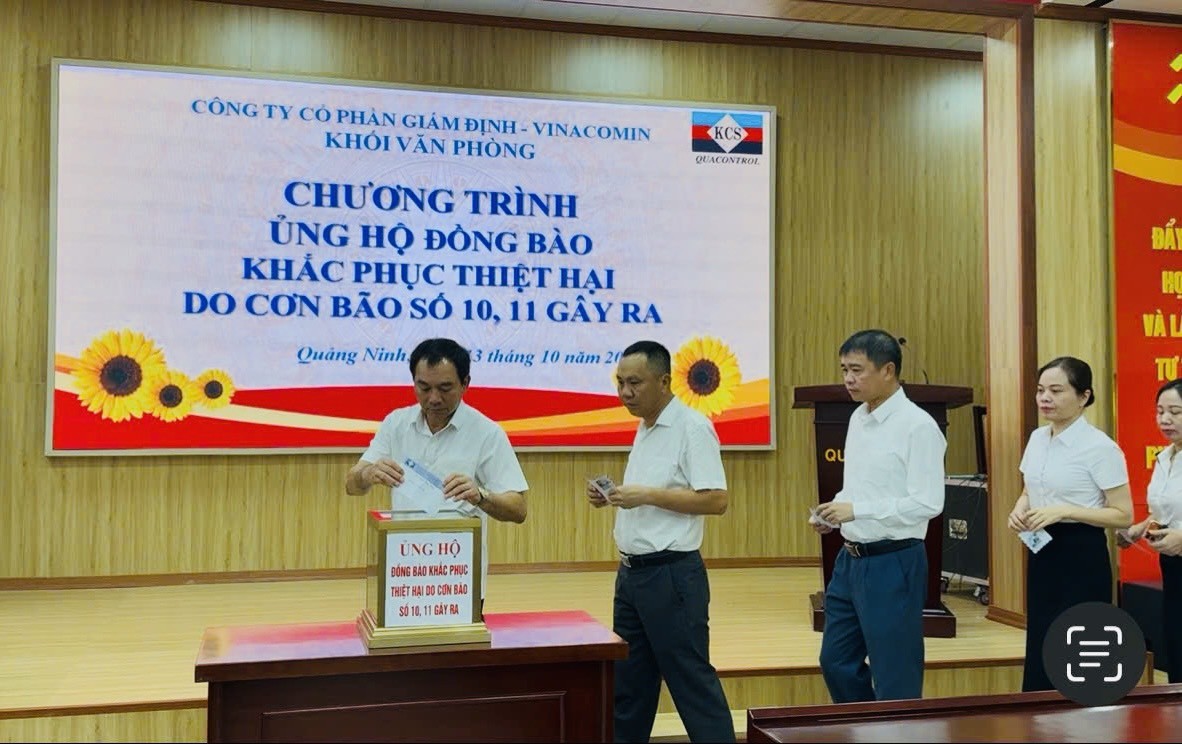 Quacontrol chung tay ủng hộ đồng bào và người lao động bị ảnh hưởng bởi bão lụt