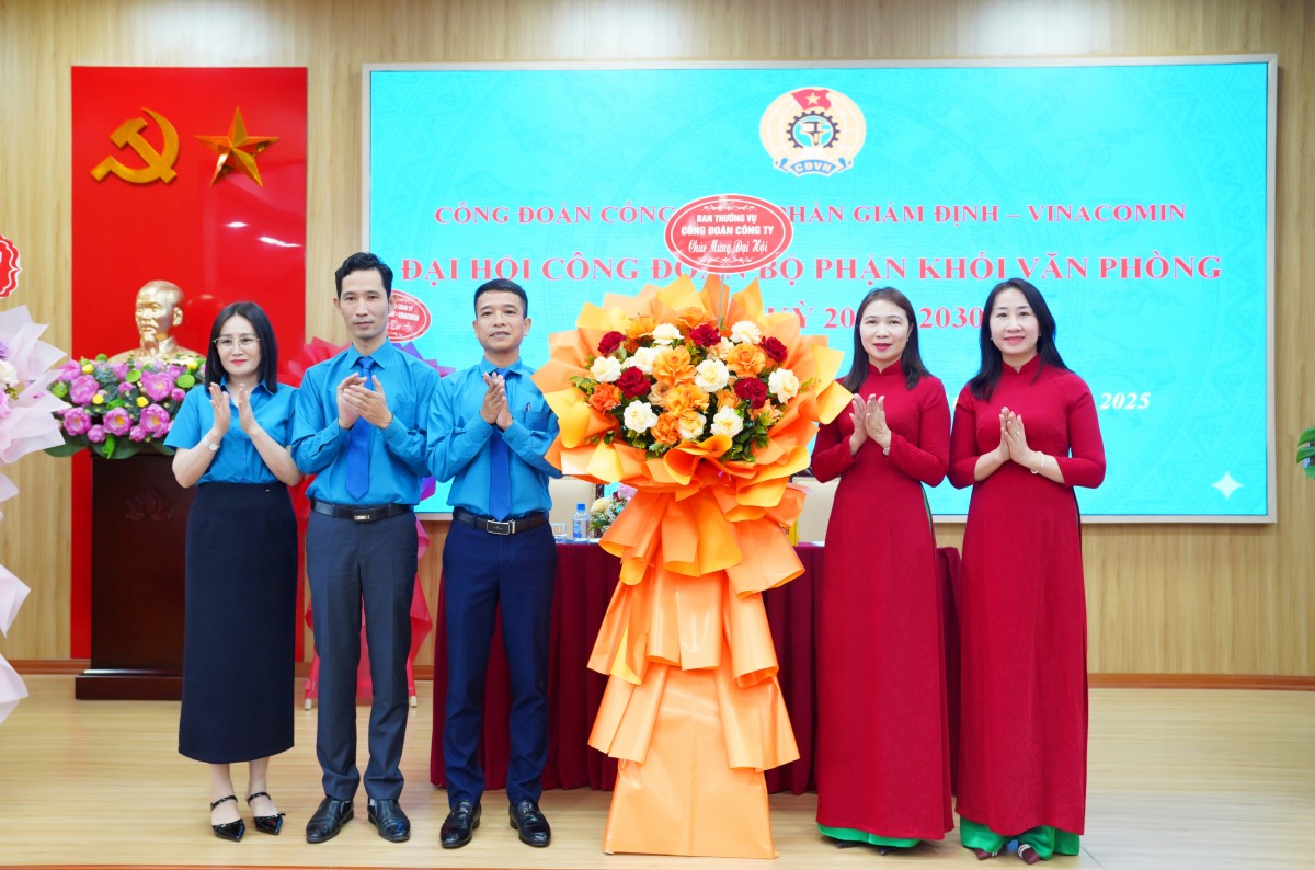 Tổ chức thành công Đại hội điểm Công đoàn bộ phận khối Văn phòng Quacontrol, nhiệm kỳ 2025-2030