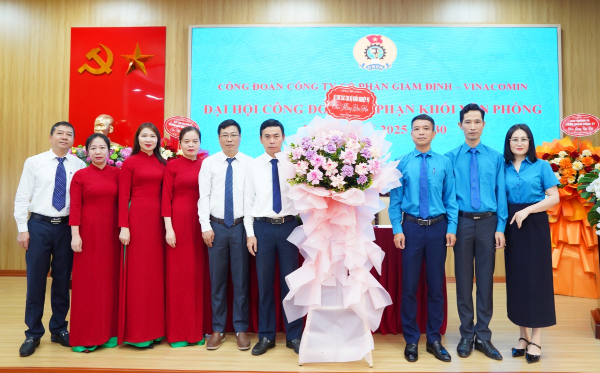 Tổ chức thành công Đại hội điểm Công đoàn bộ phận khối Văn phòng Quacontrol, nhiệm kỳ 2025-2030