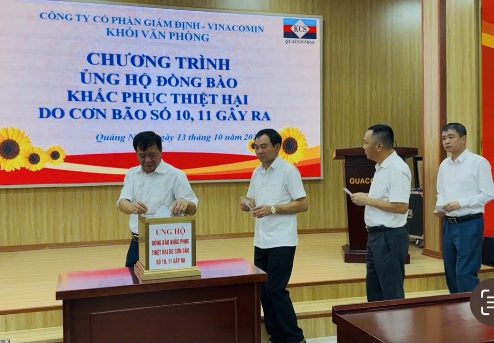 Quacontrol chung tay ủng hộ đồng bào và người lao động bị ảnh hưởng bởi bão lụt