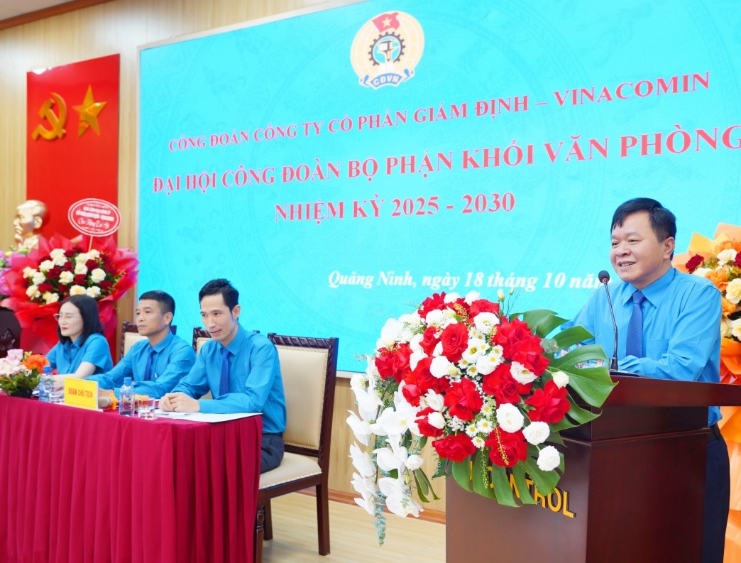 Tổ chức thành công Đại hội điểm Công đoàn bộ phận khối Văn phòng Quacontrol, nhiệm kỳ 2025-2030