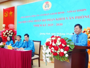 Tổ chức thành công Đại hội điểm Công đoàn bộ phận khối Văn phòng Quacontrol, nhiệm kỳ 2025-2030