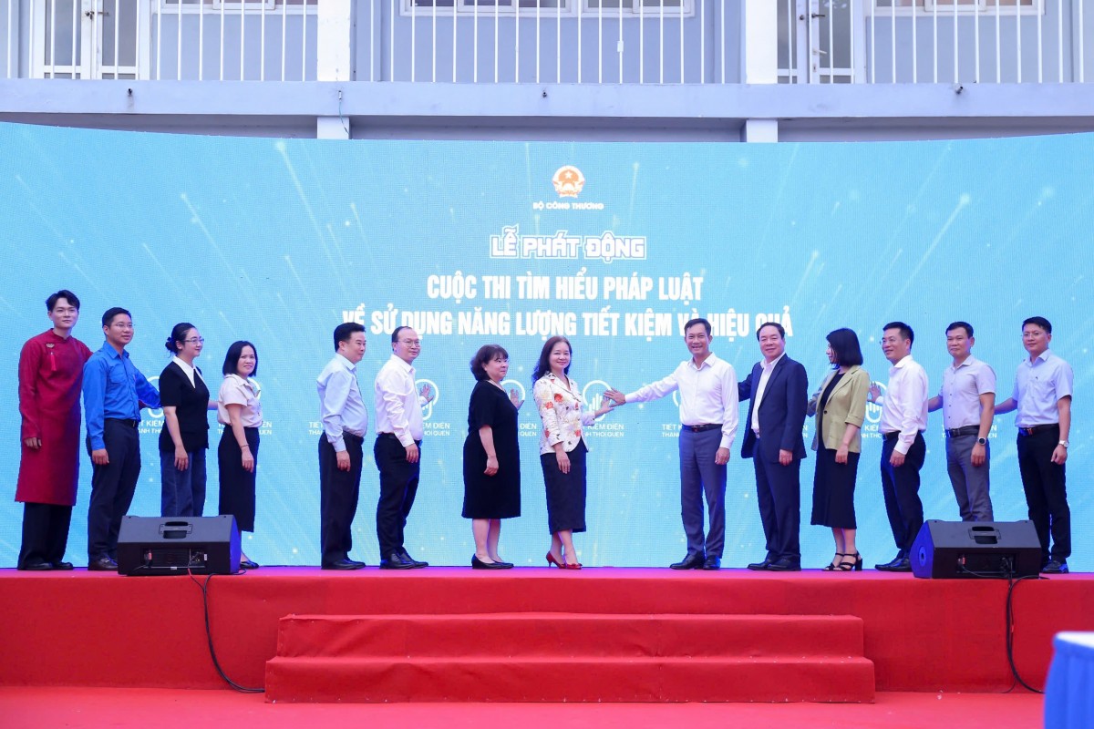 Phát động cuộc thi ‘Tìm hiểu pháp luật về sử dụng năng lượng tiết kiệm và hiệu quả’