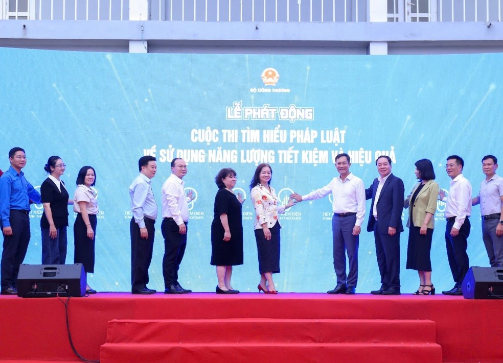Phát động cuộc thi ‘Tìm hiểu pháp luật về sử dụng năng lượng tiết kiệm và hiệu quả’