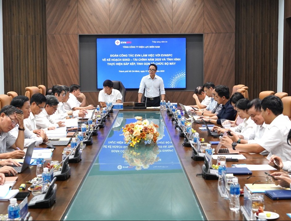Sau thay đổi mô hình tổ chức, EVNSPC duy trì hoạt động sản xuất, kinh doanh
