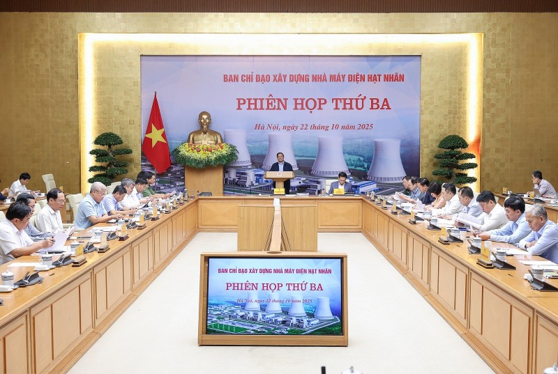 Cập nhật tình hình chuẩn bị đầu tư dự án điện hạt nhân Ninh Thuận 1 và 2 (23/10/2025)