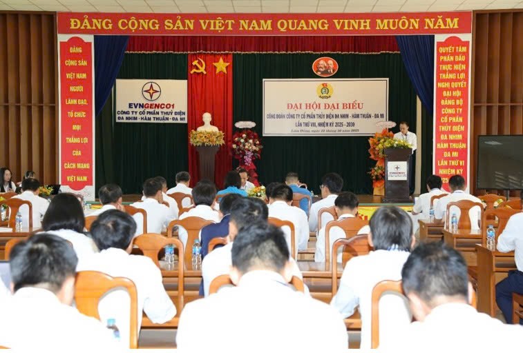 Đại hội đại biểu Công đoàn Công ty ĐHĐ lần thứ VIII (nhiệm kỳ 2025-2030)