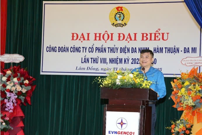 Đại hội đại biểu Công đoàn Công ty ĐHĐ lần thứ VIII (nhiệm kỳ 2025-2030)