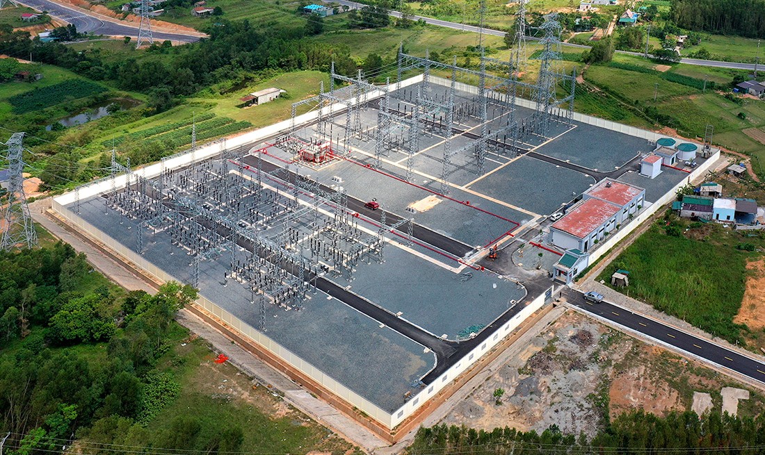 Hoàn thành toàn bộ dự án Trạm biến áp 220kV Vũng Áng và đấu nối Hoàn thành toàn bộ dự án Trạm biến áp 220kV Vũng Áng và đấu nối