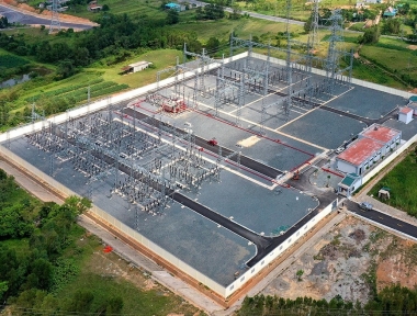Hoàn thành toàn bộ dự án Trạm biến áp 220kV Vũng Áng và đấu nối