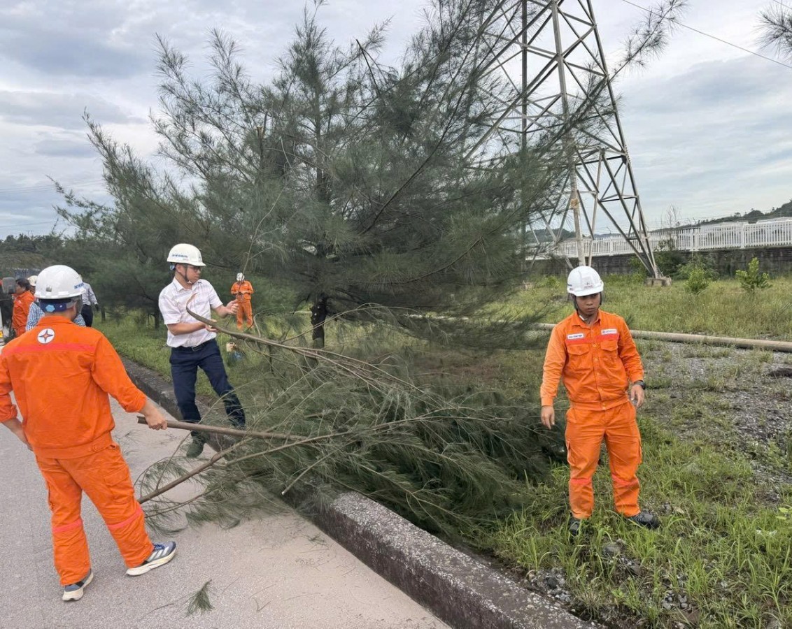 Công ty Nhiệt điện Mông Dương chủ động phòng chống mưa bão