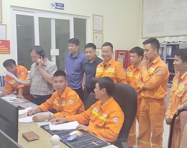 Đóng điện dự án nâng công suất Trạm biến áp 220kV Mường Tè (Lai Châu)