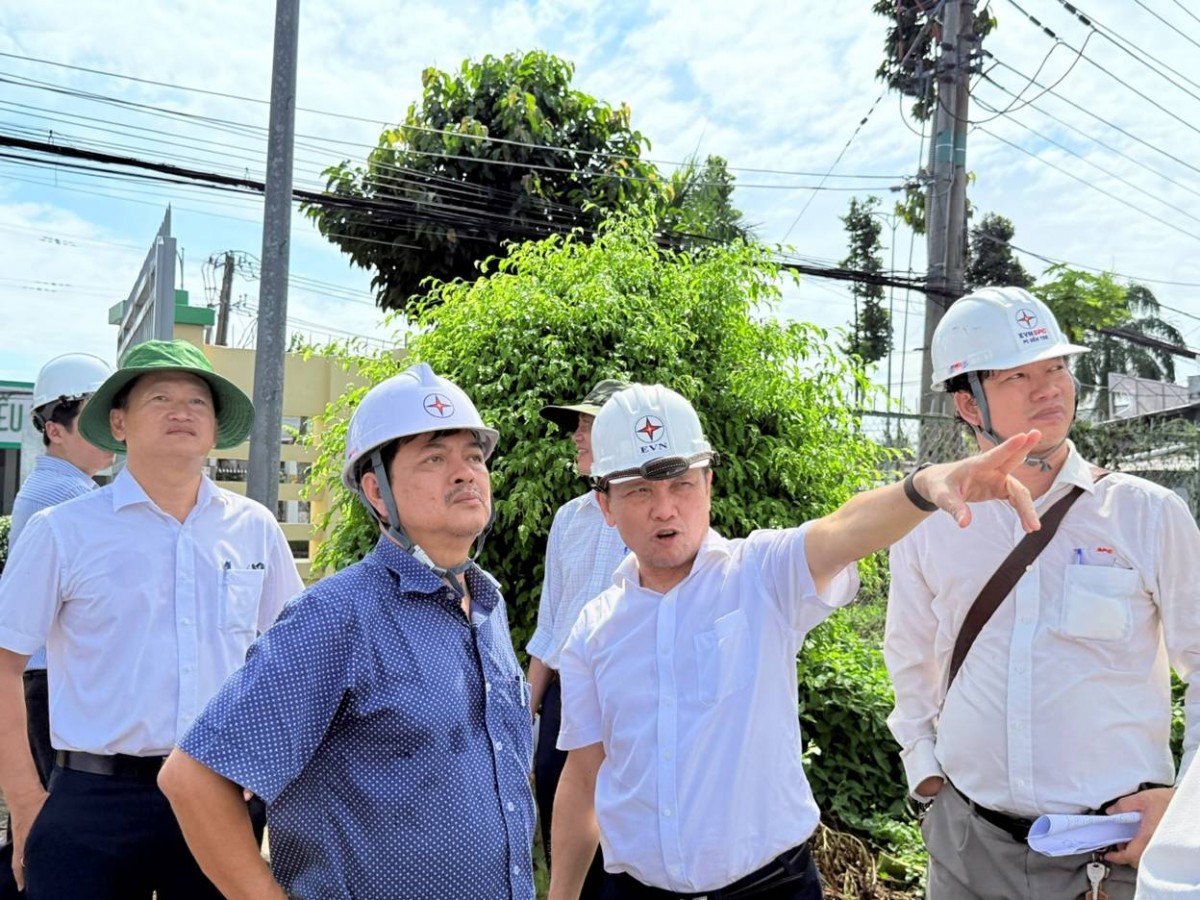 Đảm bảo điện miền Nam - EVNSPC quyết liệt trong công tác đầu tư xây dựng Đảm bảo điện miền Nam - EVNSPC quyết liệt trong công tác đầu tư xây dựng