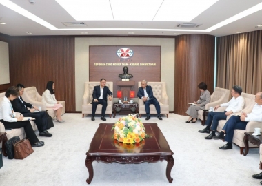 TKV làm việc với Công ty HHCP Xây dựng Kim loại màu Trung Quốc