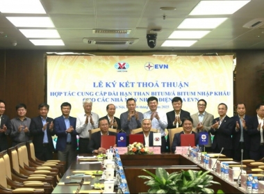 Ký thỏa thuận cung cấp dài hạn than bitum/á bitum nhập khẩu cho các nhà máy điện của EVN