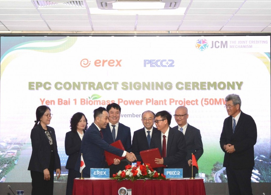 Ký hợp đồng EPC dự án Nhà máy Điện sinh khối Yên Bái 1