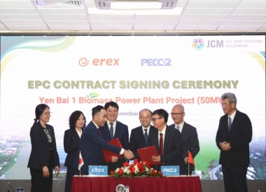 Ký hợp đồng EPC dự án Nhà máy Điện sinh khối Yên Bái 1