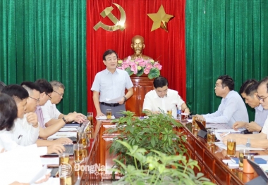 Bàn tháo gỡ vướng mắc giải phóng mặt bằng các dự án trọng điểm của EVN tại Đồng Nai