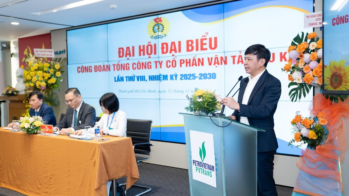 Đại hội Công đoàn PVTrans lần thứ VIII (nhiệm kỳ 2025-2030) Đại hội Công đoàn PVTrans lần thứ VIII (nhiệm kỳ 2025-2030)