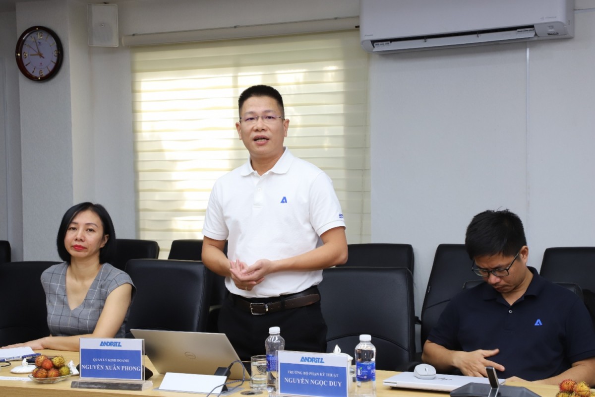 EVNGENCO2 và Andritz Việt Nam chia sẻ các giải pháp điều khiển giám sát tập trung EVNGENCO2 và Andritz Việt Nam chia sẻ các giải pháp điều khiển giám sát tập trung