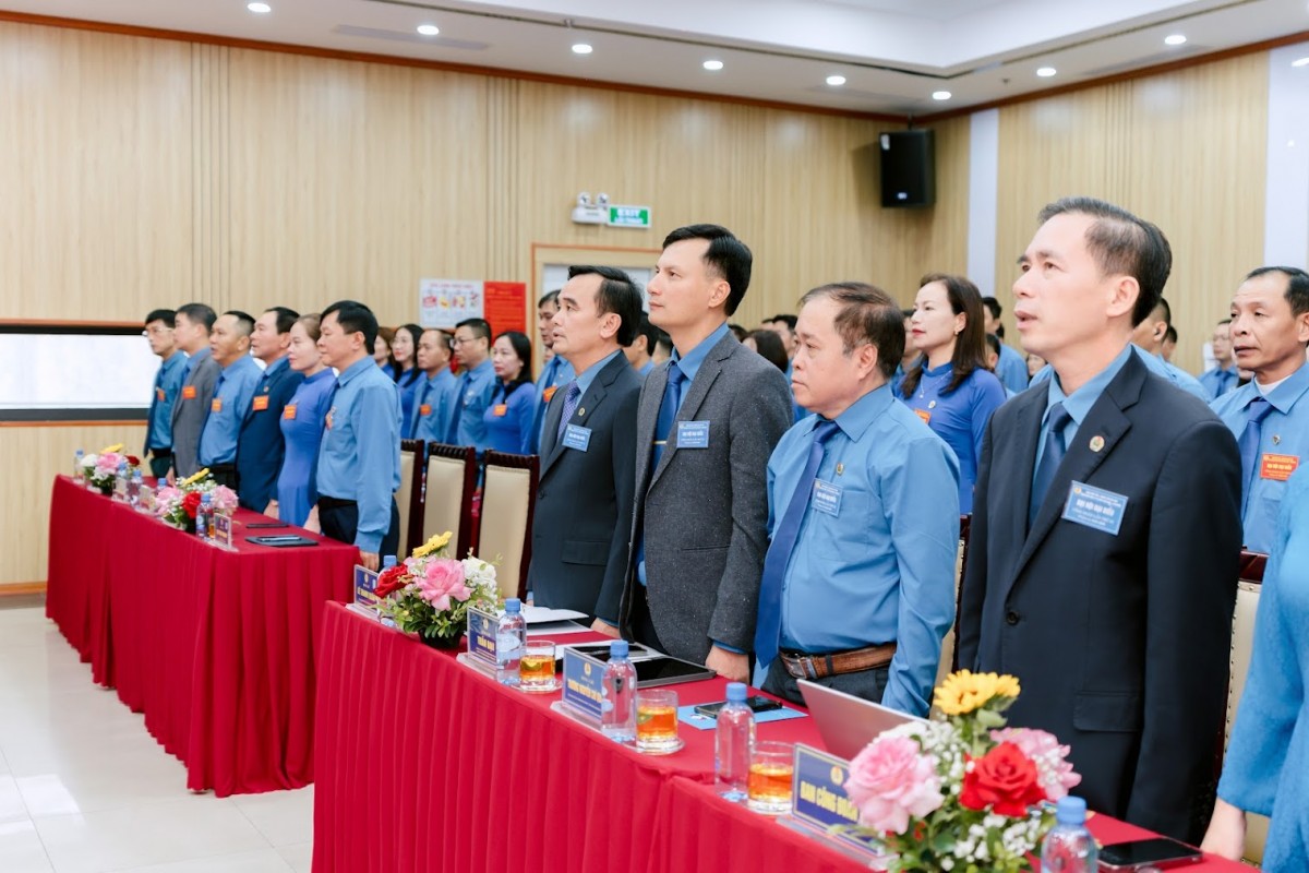 Đại hội Công đoàn Công ty Cổ phần Giám định - Vinacomin lần thứ XI (nhiệm kỳ 2025-2030) Đại hội Công đoàn Công ty Cổ phần Giám định - Vinacomin lần thứ XI (nhiệm kỳ 2025-2030)