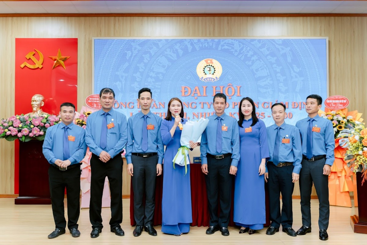 Đại hội Công đoàn Công ty Cổ phần Giám định - Vinacomin lần thứ XI (nhiệm kỳ 2025-2030) Đại hội Công đoàn Công ty Cổ phần Giám định - Vinacomin lần thứ XI (nhiệm kỳ 2025-2030)