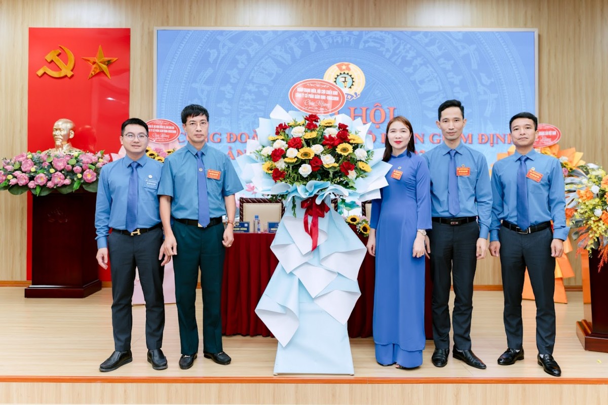 Đại hội Công đoàn Công ty Cổ phần Giám định - Vinacomin lần thứ XI (nhiệm kỳ 2025-2030) Đại hội Công đoàn Công ty Cổ phần Giám định - Vinacomin lần thứ XI (nhiệm kỳ 2025-2030)